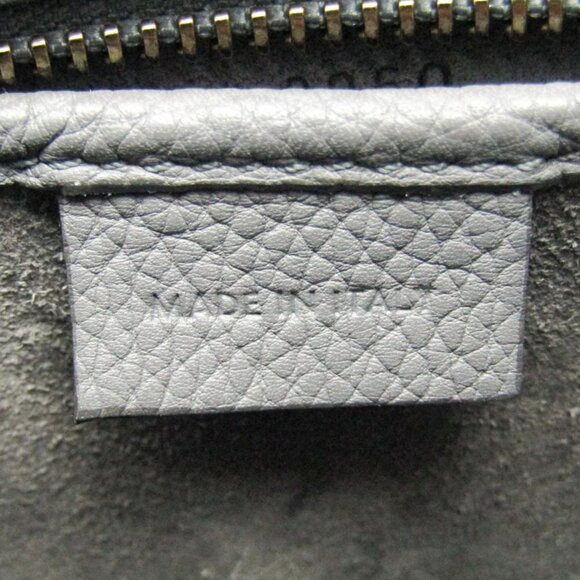 CELINE Gray Leather Shoulder Bag - Picture 16 of 16